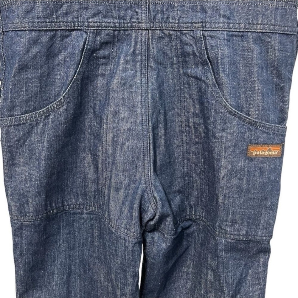 PATAGONIA New Without Tags Nwot Wear Steel Forge Dark Denim Overalls Coveralls L